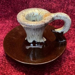 Vintage Evangeline Canada Ceramic Candle Holder